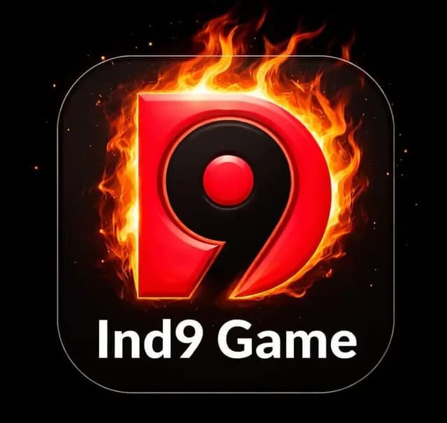 IND9 Game official logo with red 9 mark